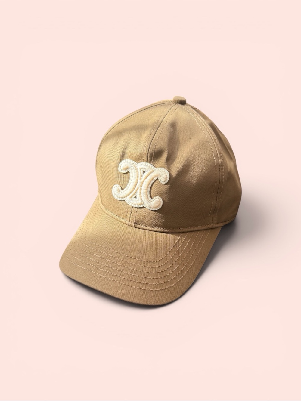 Triomphe Patch Baseball Brown Cap